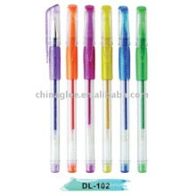 Plastic gel ink pen